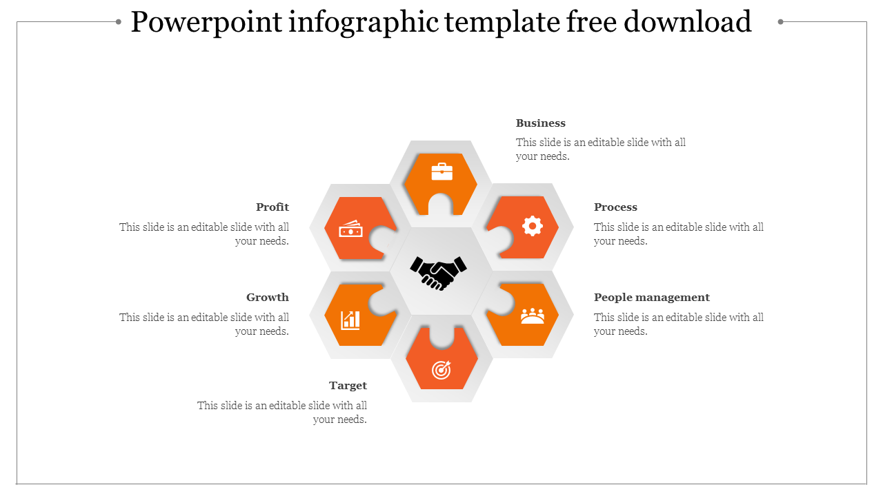 powerpoint infographic template free download-Orange